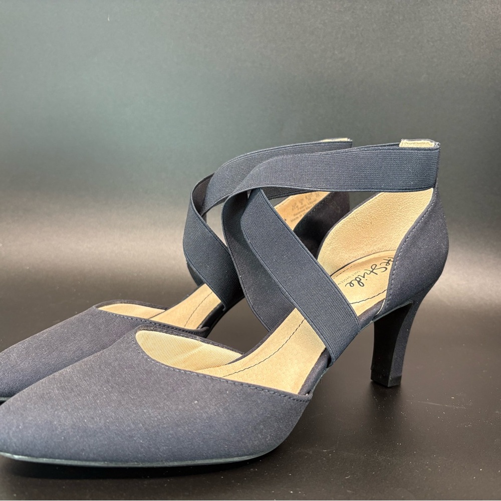 Women Slip On Dress Pump Shoes Pointed Toe High Heel Size 8.5 Pump Shoes
